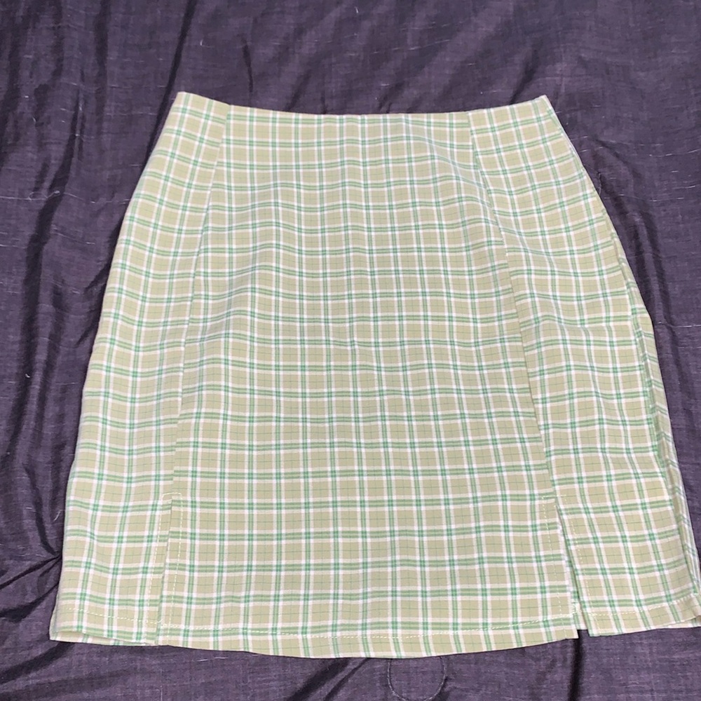 Lime Green Skirt